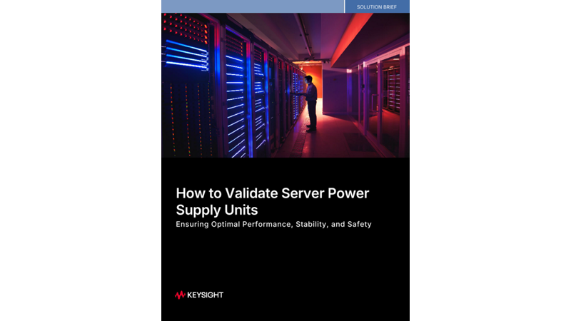 How to Validate Server Power Supply Units